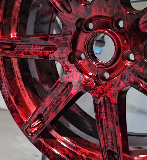 New 2-Tone Rims and Wheels Powder Coating for Automotive and Custom Projects by All Valley Powder Coating in Phoenix, Arizona